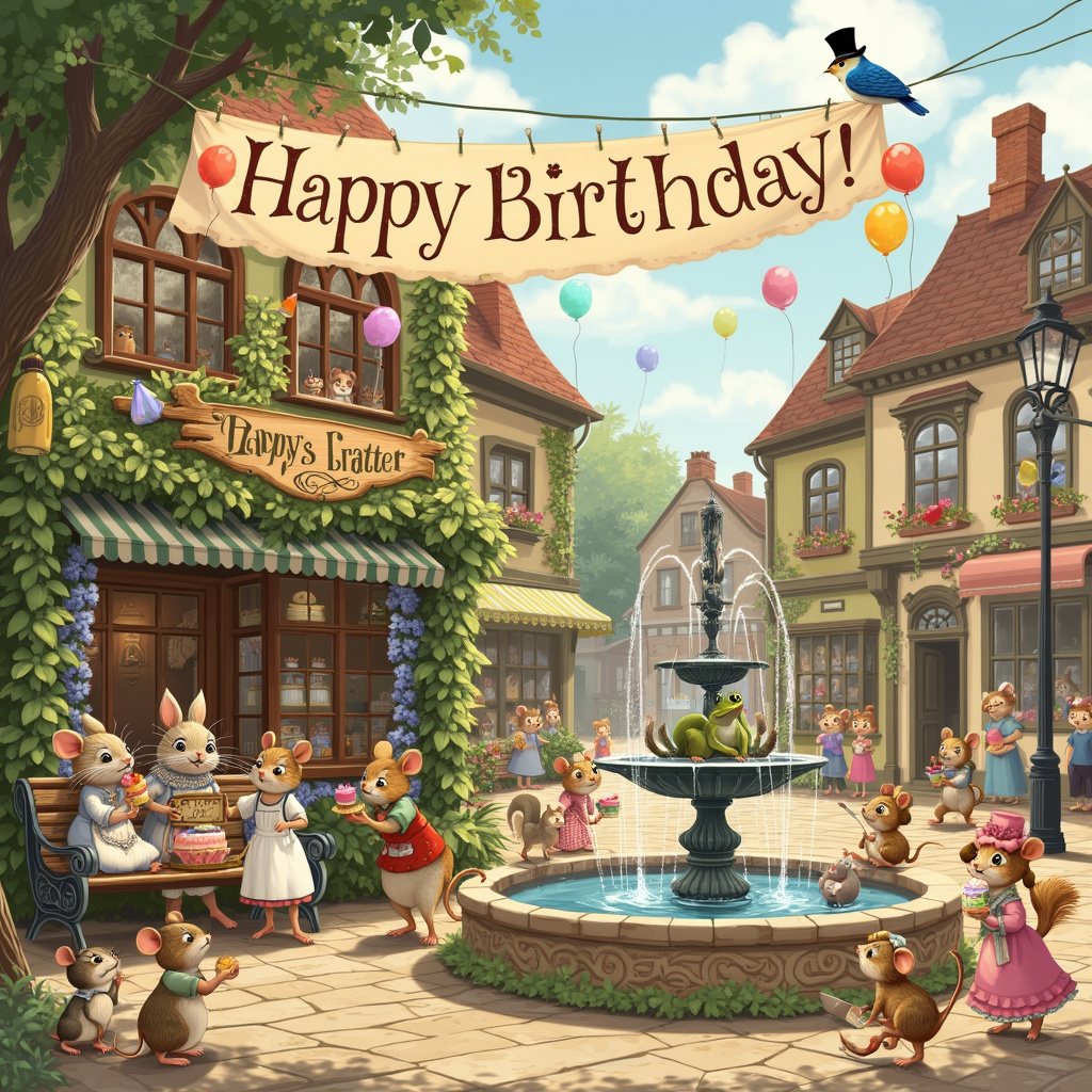 Gossip Birthday Card