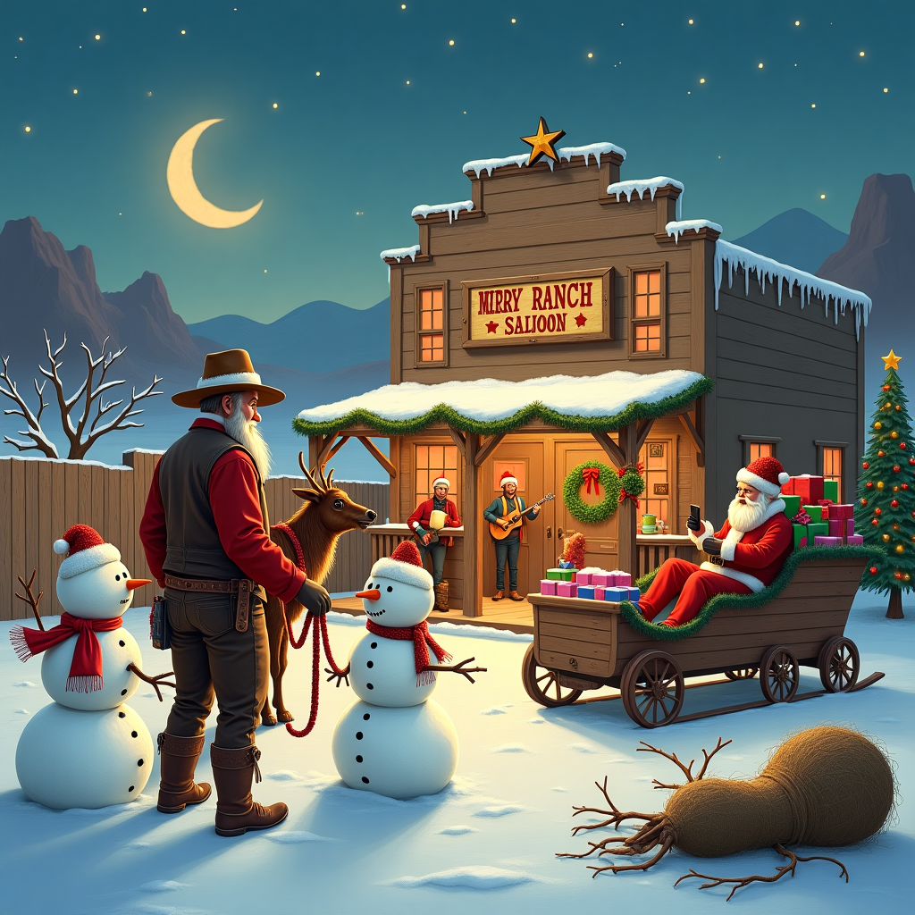 Cowboys, and Christmas Card