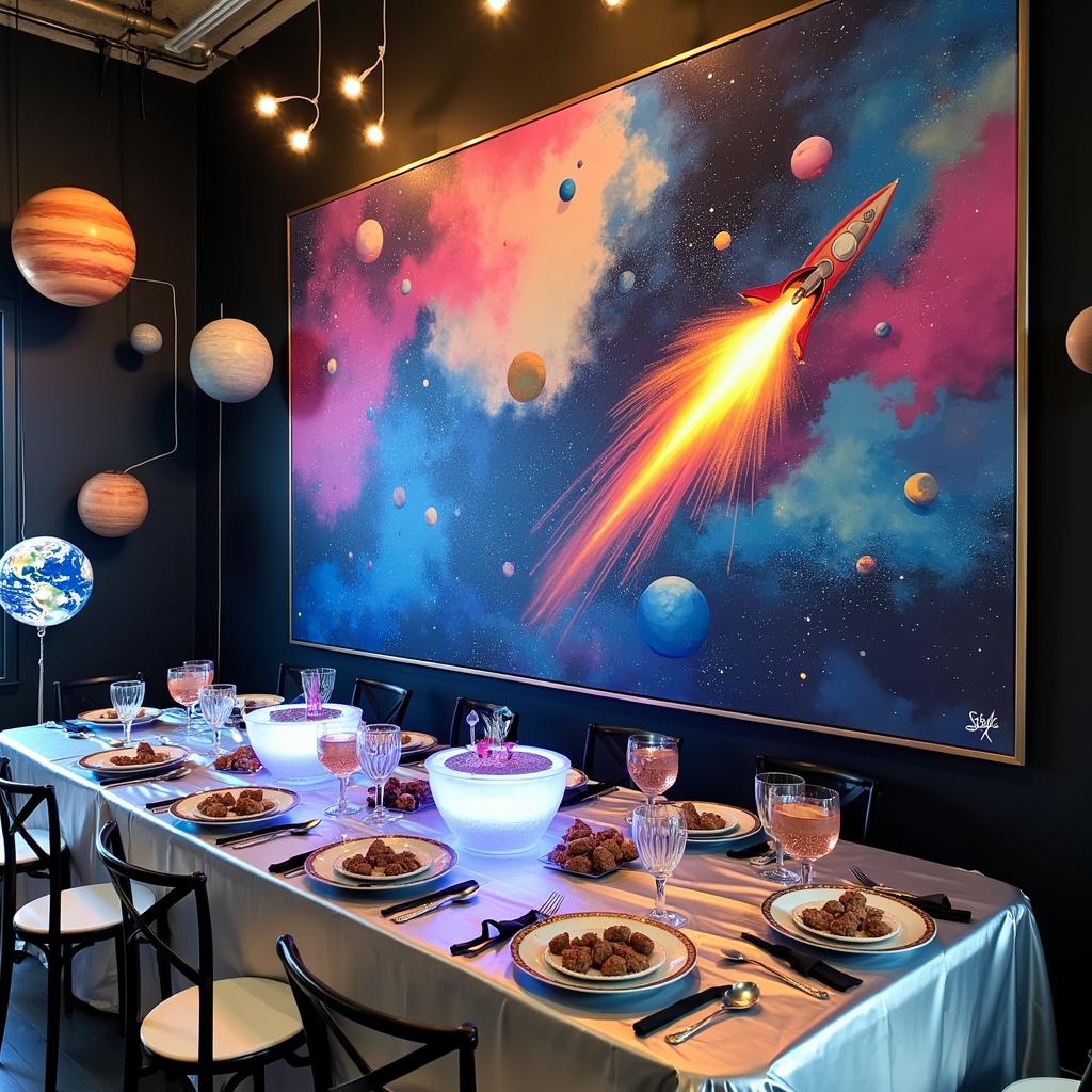 Launch party Birthday Card