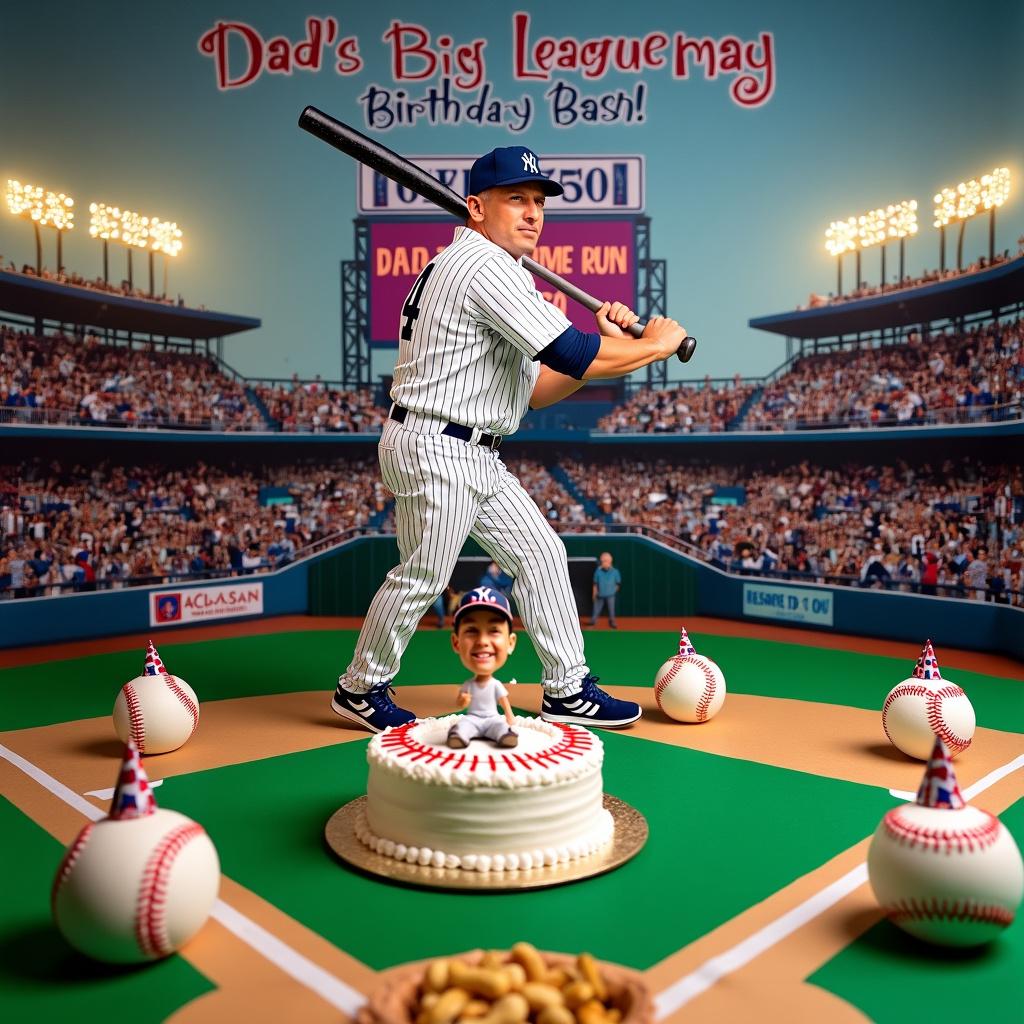 Yankees Birthday Card