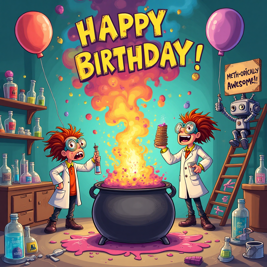 Meth, and Birthday Card