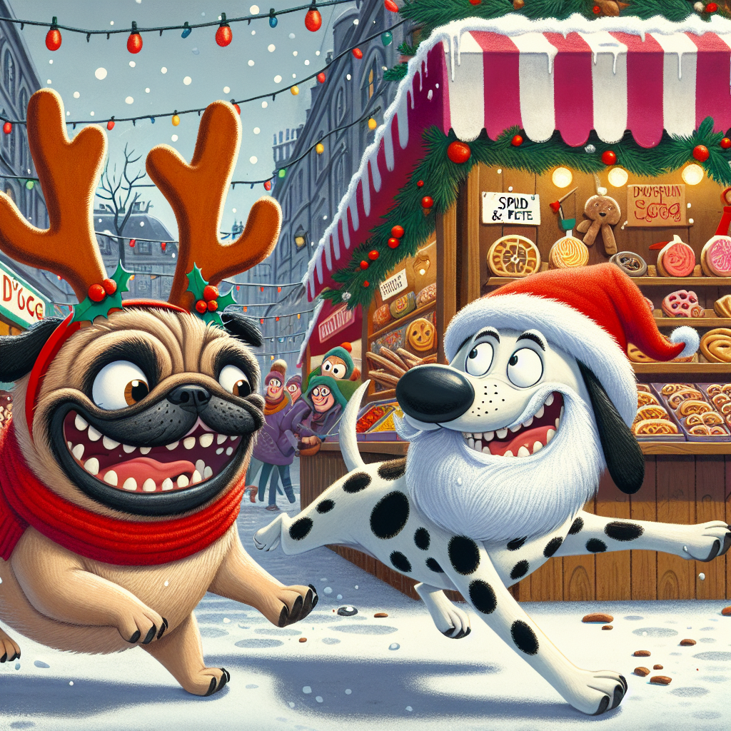 Dog/husband Christmas Card