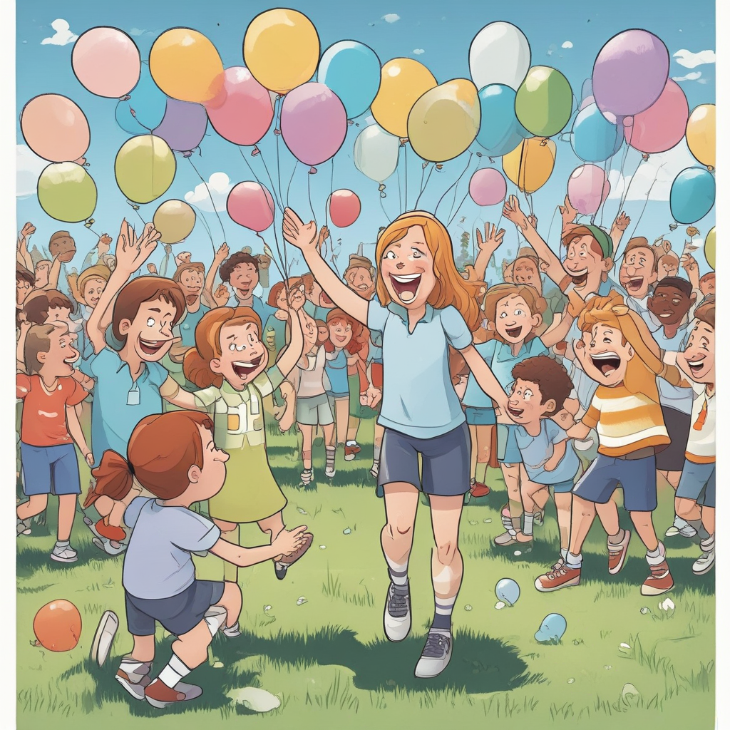 Cartoon Cute, A joyous birthday scene takes place, focusing on a delighted Caucasian young girl. Football players who are not from a specific team, but carry an interesting resemblance to the general characteristics of football players, have been reshaped into charming versions of themselves, wearing party hats and holding balloons. The grassy field usually used for football is reimagined as a venue for this festive event, decorated with vibrant 'Happy Birthday!' banners hung from above. In the middle of this happy commotion is a creatively designed football-shaped cake, while a humorous generic mascot interacts in a jolly manner with the attendees, all presented in a cartoonish style.
Generated with these themes: Queens Park Rangers, and Girl.
Made with ❤️ by AI.