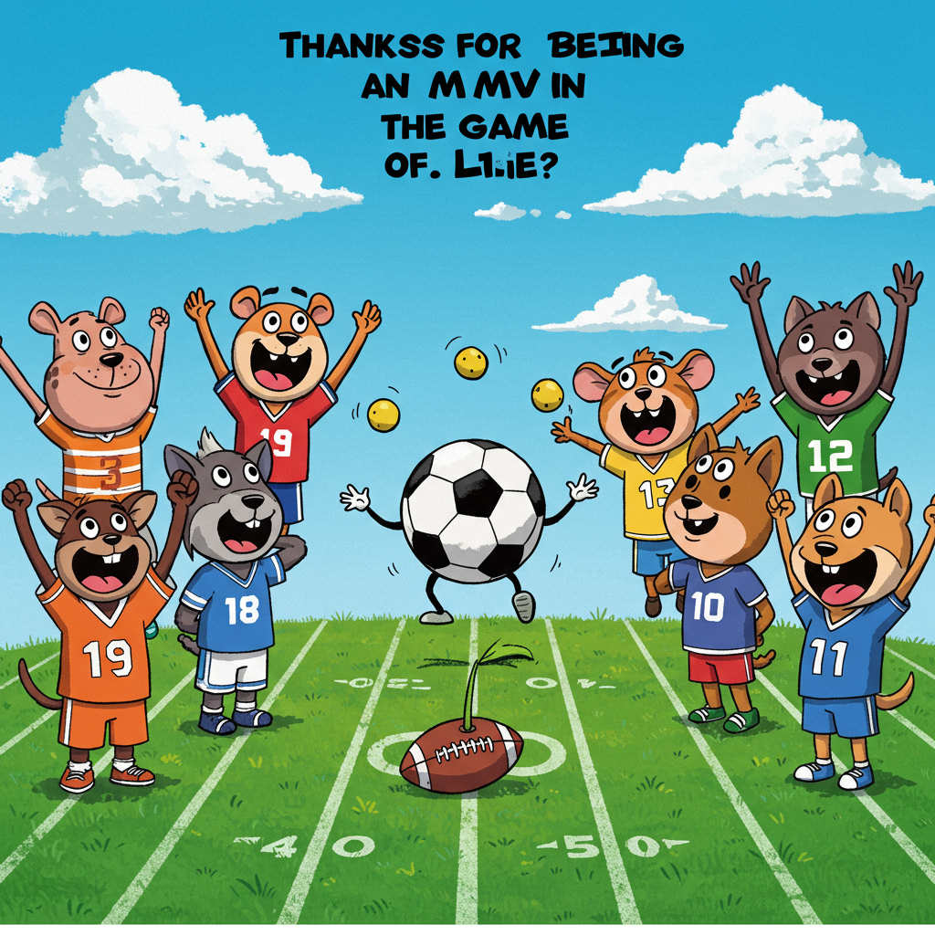 Sports, and Thank-you Card