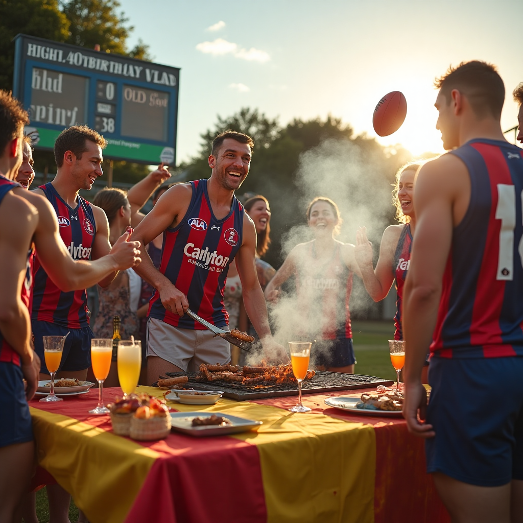 Carlton Football Club , Spritz, Barbeque, and Birthday Card