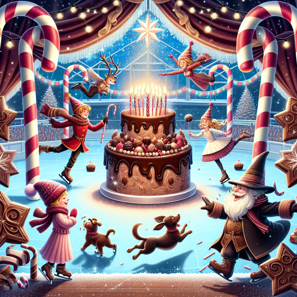 Wizard of Oz , Ice Skating , and Chocolate Birthday Card