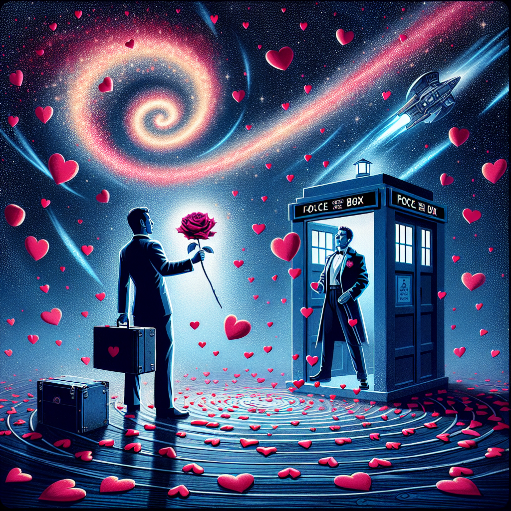 Doctor who, and Torchwood Valentines-day Card