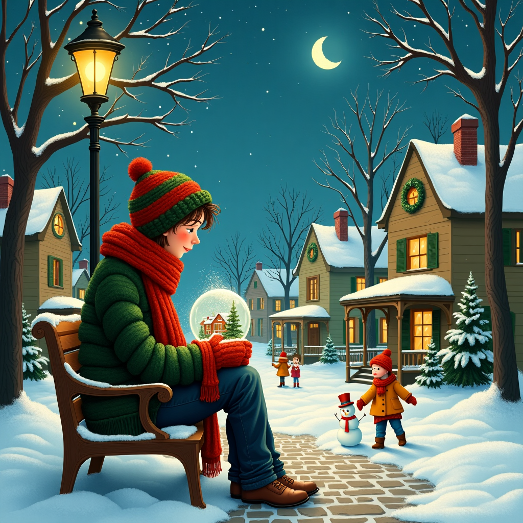 A pearson Christmas Card
