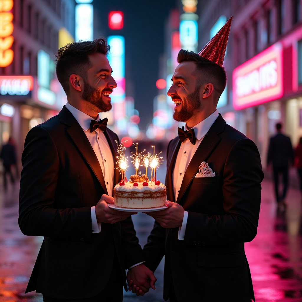 Gay men, and Birthday Card