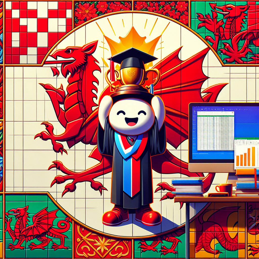 Canada, Excel, and Wales Congratulations Card