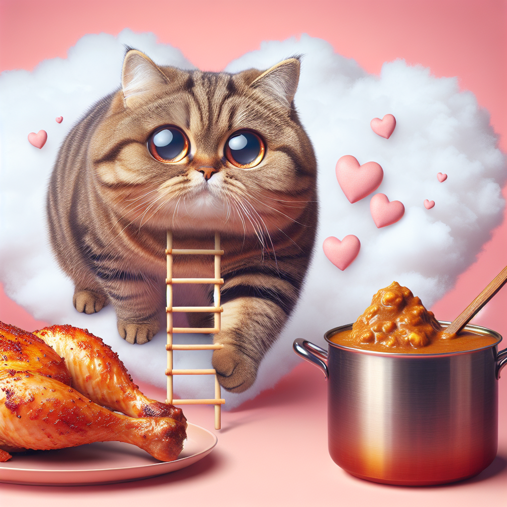 Tabby cat, Climbing, Kfc, and Curry Valentines-day Card