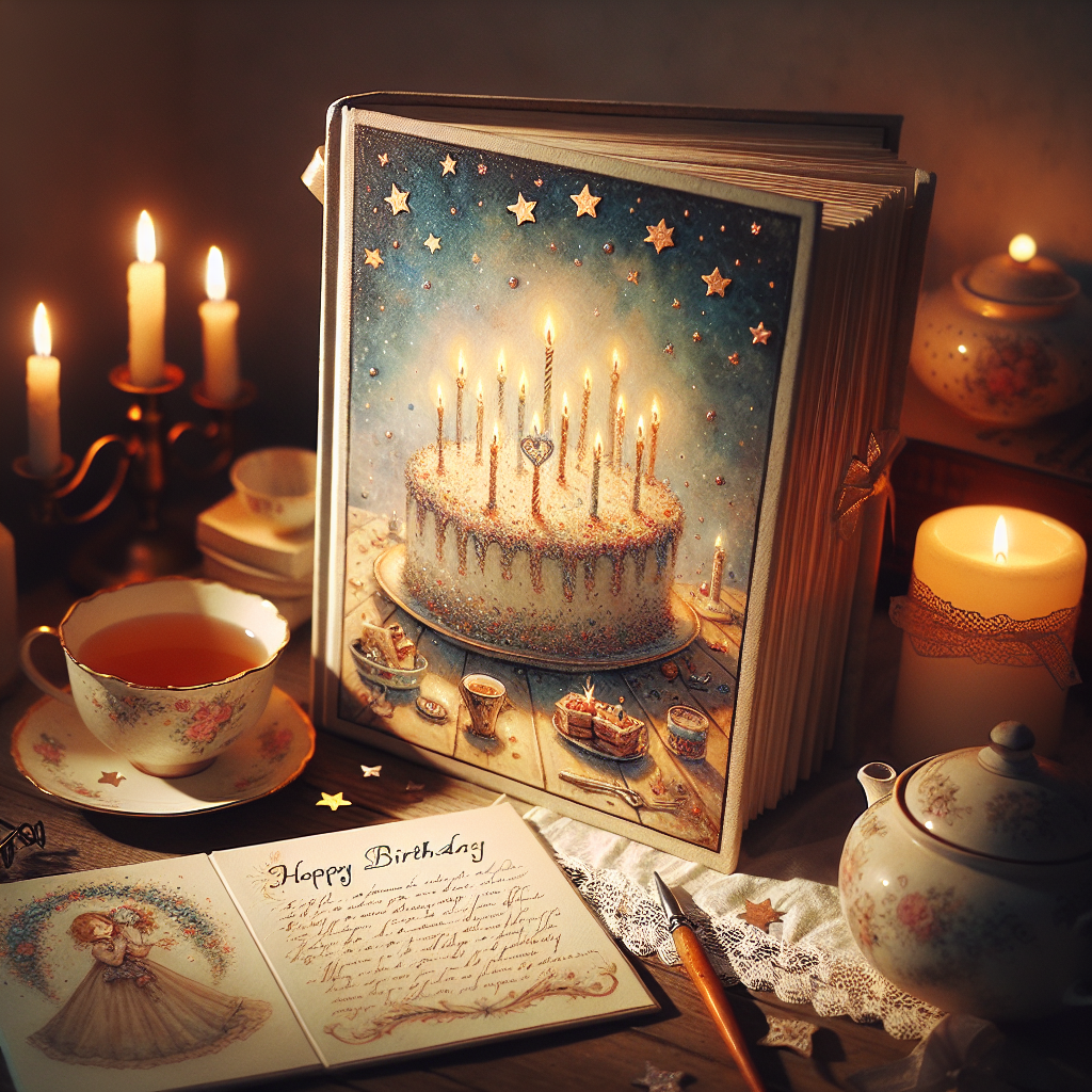 Book Birthday Card