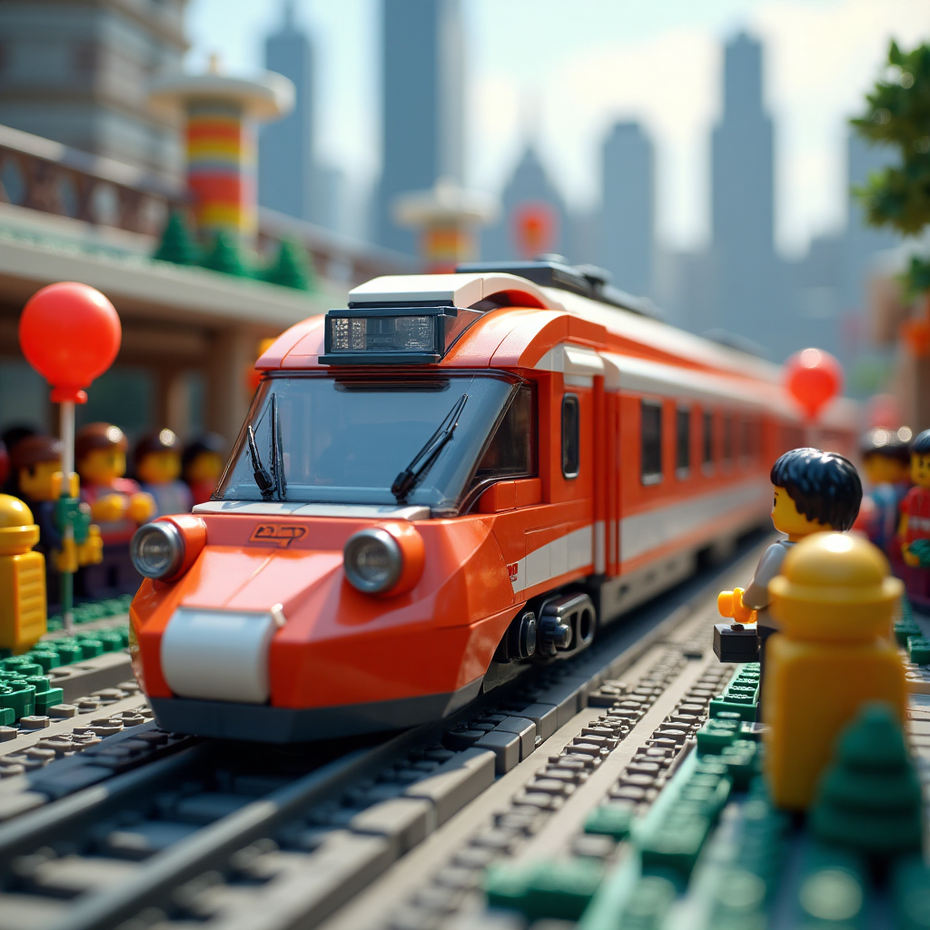 Lego trains, lego, azuma trains, and Birthday Card