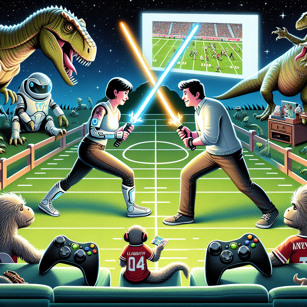 Star wars, Football, X box, Dinosaurs, and Boxing Anniversary Card