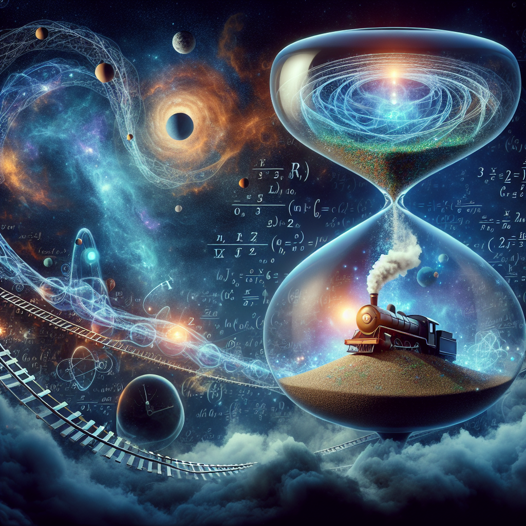 Imagine a dreamlike cosmos where the rules of physics bend and twist with elements of fantasy. A gigantic hourglass levitates in an obscure void, with its grains of time whimsically transforming into steam trains that spiral around it. Inside the glass bulbs of the hourglass, ghostly rail tracks intertwine with theoretical equations, creating an intricate network symbolizing a master's profound understanding of physics. Above the hourglass, a splendid cosmic spectacle takes shape, with various planets and a constellation of stars forming a bustling, vibrant backdrop, signifying the great achievement.
Generated with these themes: Space, Steam trains, and Physics.
Made with ❤️ by AI.
