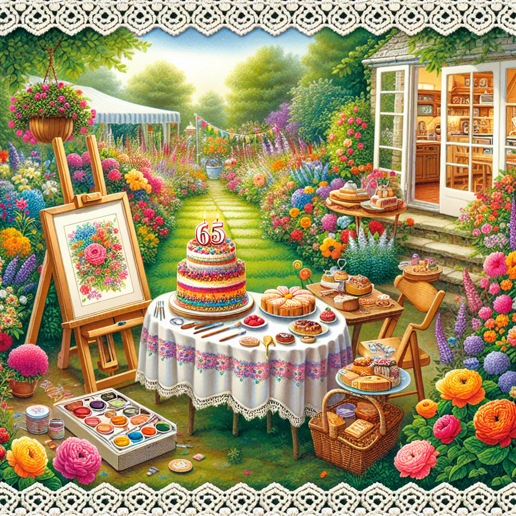 Crafts, Crochet, Baking, Gardening, Cooking, Water colours, 65th Birthday, and Not old Birthday Card