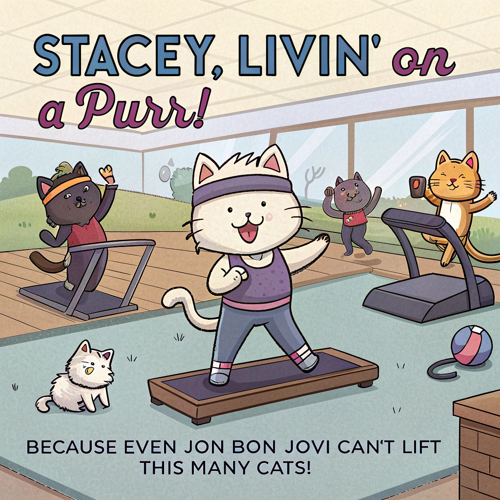 Bon jovi, Cats, Gym, and Birthday Card