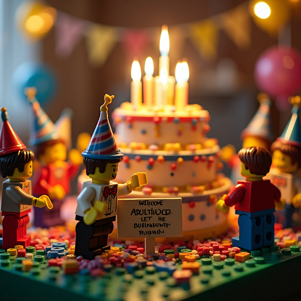 Lego, and Birthday Card