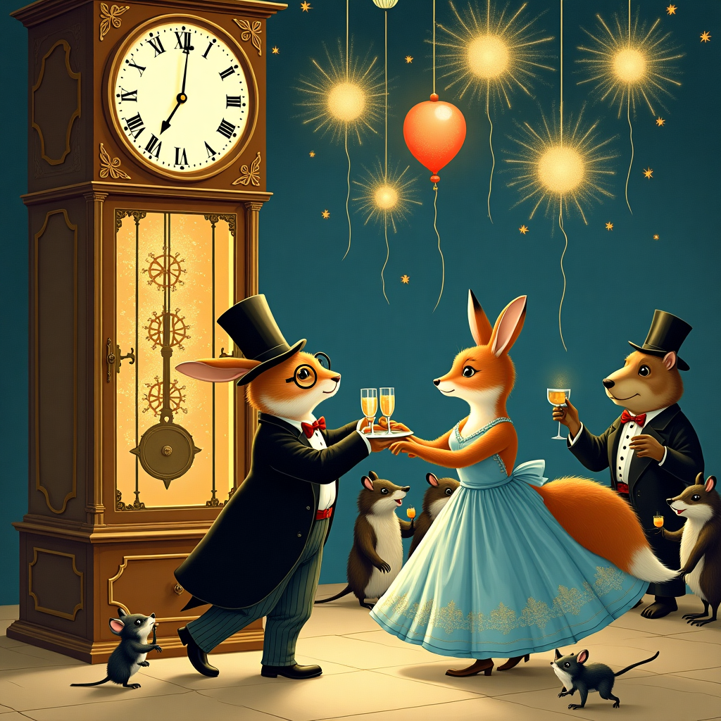 Formal New-year Card