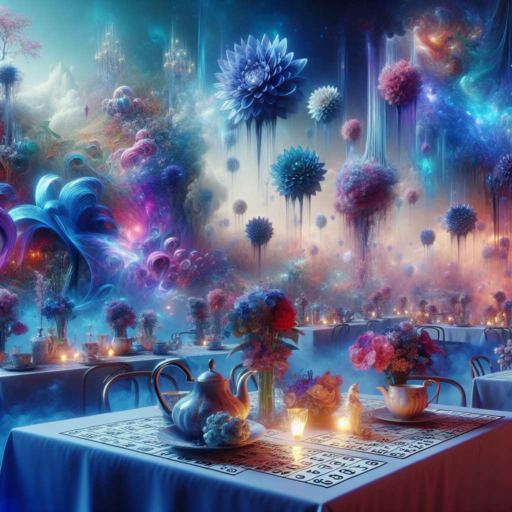 Blue, Purple, Flowers , Bingo, Afternoon tea, and Holidays Birthday Card