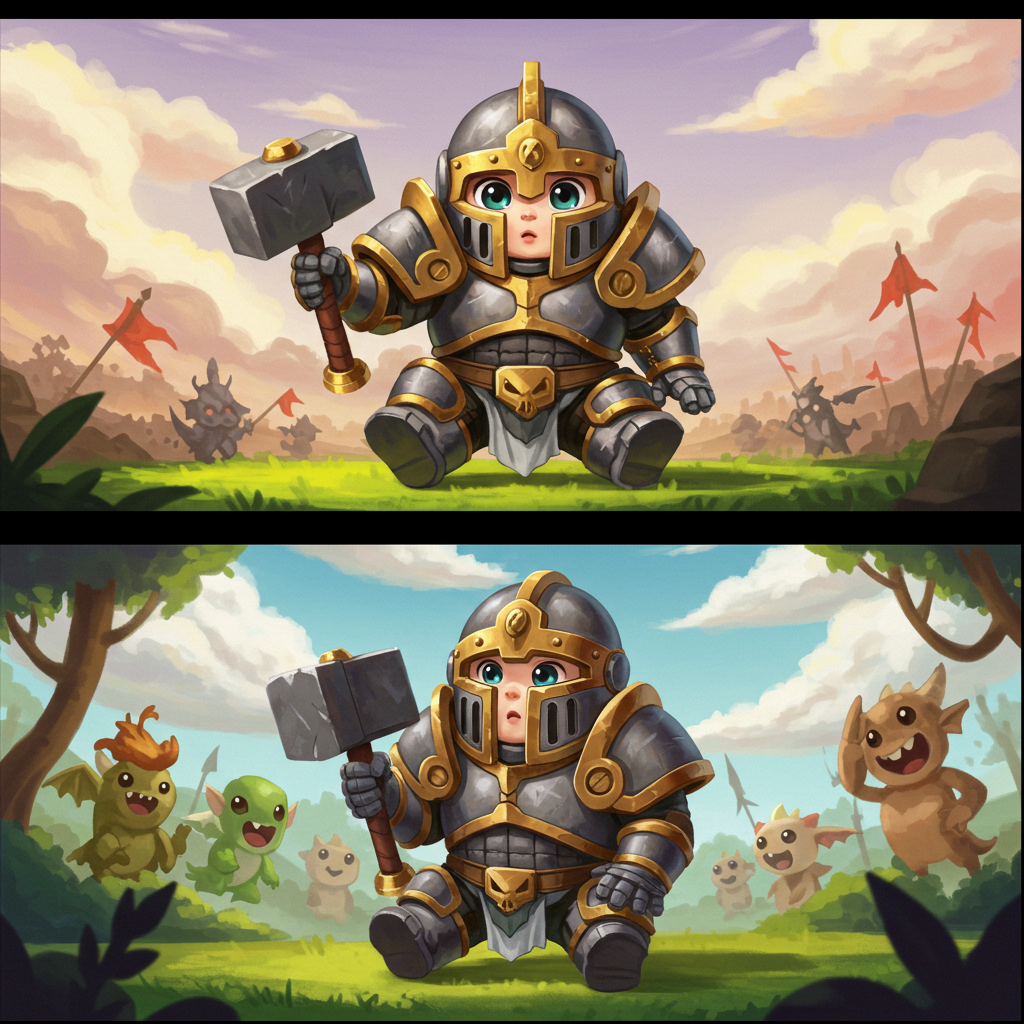 Warhammer, and New-baby Card