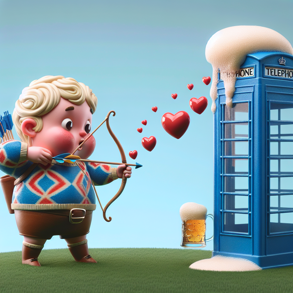 Footy, Dr who, beer Valentines-day Card