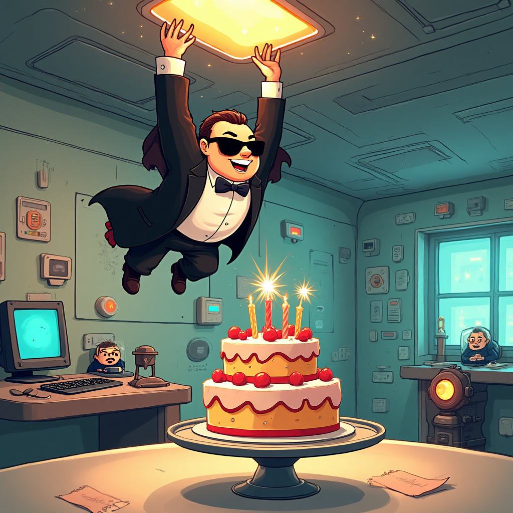 Mission Impossible style, and Birthday Card
