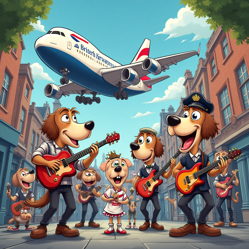 Tottenham, British Airways, Quire Boys, dogs, and Birthday Card