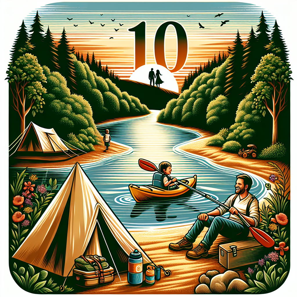 A charming illustration for a milestone anniversary showcasing an outdoor adventure scene. A man is happily kayaking on a tranquil river that winds through an abundant forest, illustrating a deep affection for nature. The riverbank is adorned with a camping tent cleverly incorporating the number '10', symbolizing a decade of togetherness. Near the tent, their toddler son, equipped with a small hiking backpack, is depicted with a spirit of playfulness, illustrating the fresh adventures they're undertaking as a family. In the distance, atop a hill against a sunset, the shadowy figure of a couple holding hands echoes their wedding day, filling out this evocative imagery.
Generated with these themes: Husband, 10 years, Kayak, Camping, Baby boy, Hiking, and Wedding.
Made with ❤️ by AI.