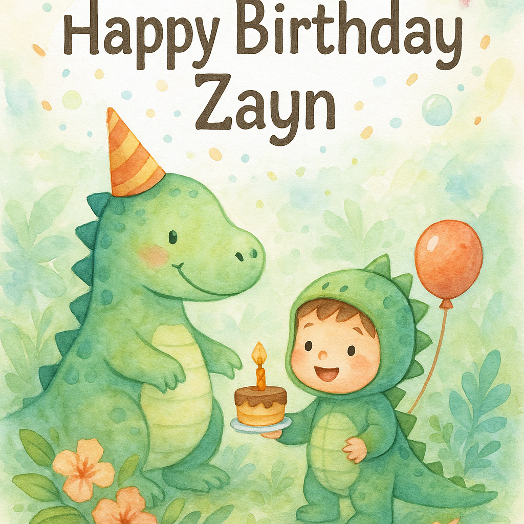 undefined
Generated with these themes: Dinosaur , dino boy birthday, and .
Made with ❤️ by AI.