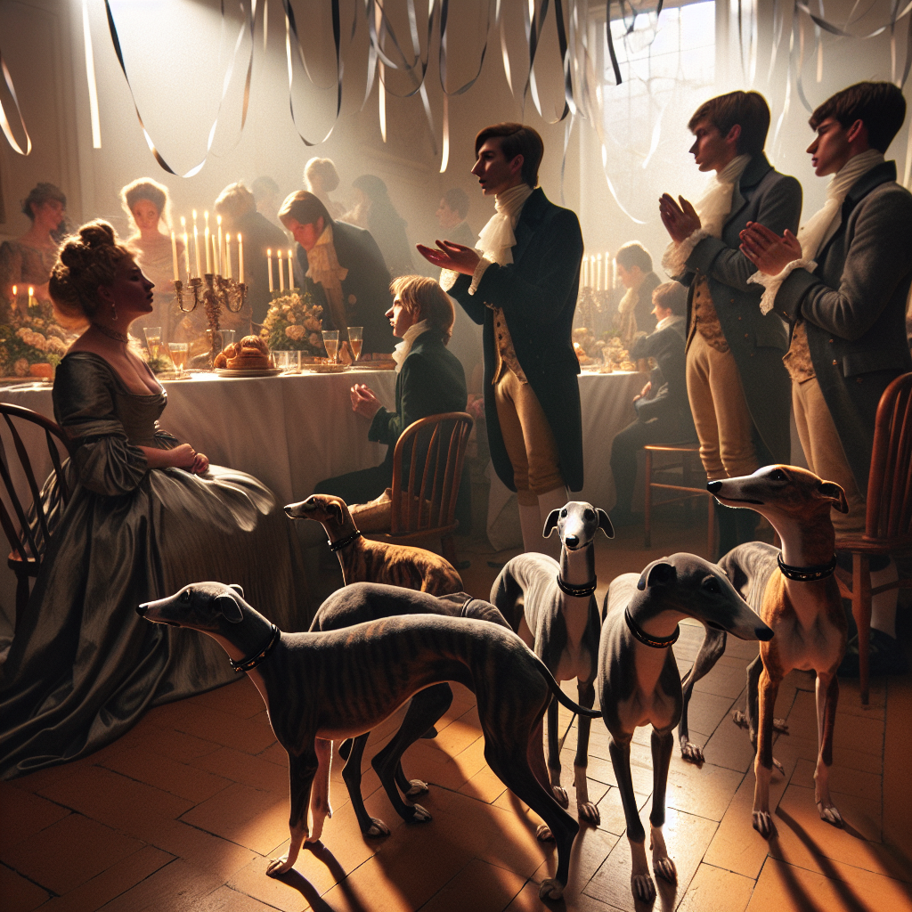 Greyhound , Hamilton , Singing, Dancing, and Musicals Birthday Card