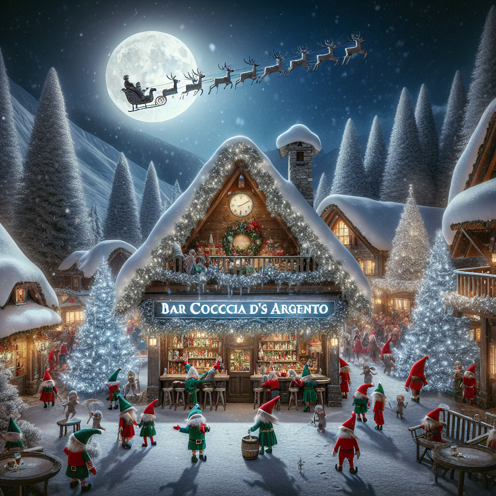 Bar coccia d’argento Christmas Card