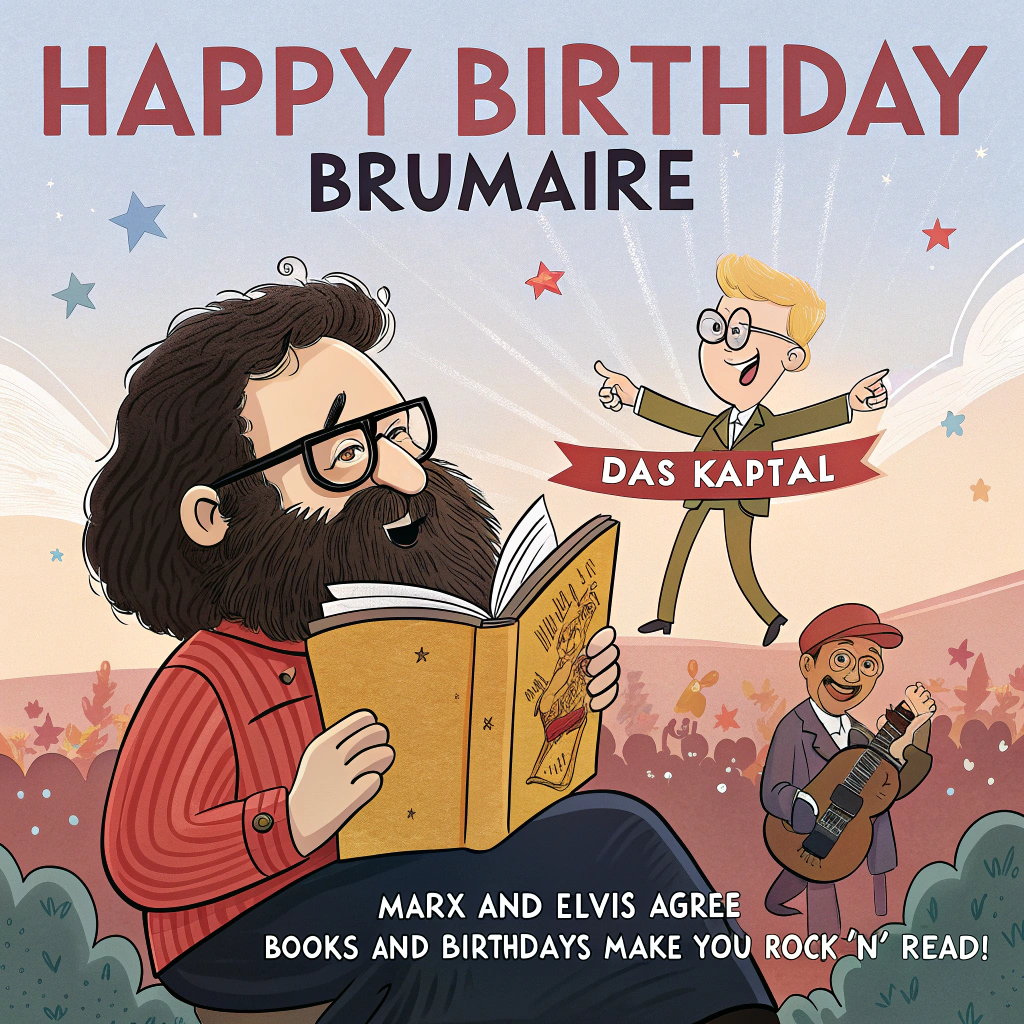 Karl marx, Books, Elvis Costello , and Birthday Card