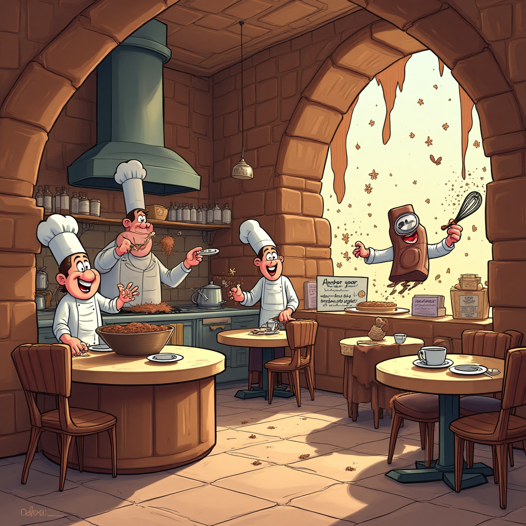 Chocolate cooking restaurants , and Birthday Card