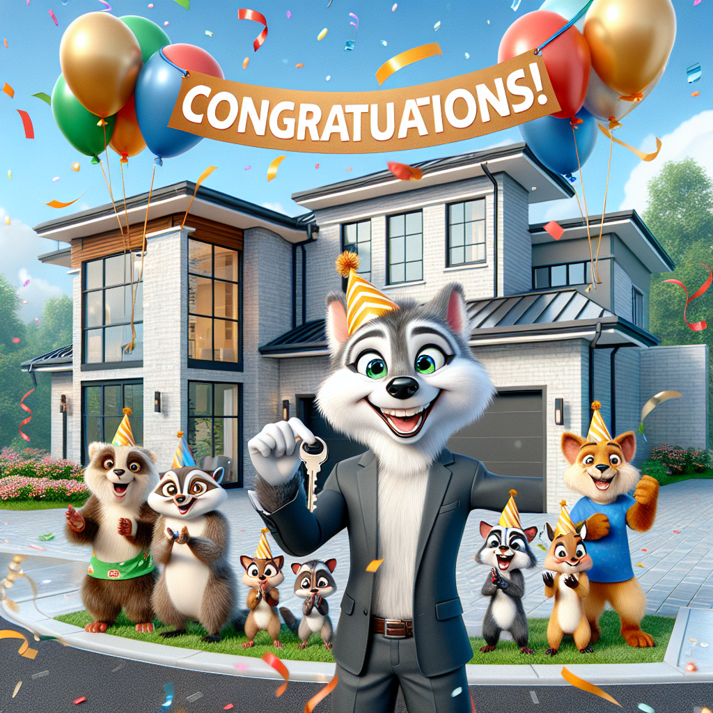New home Congratulations Card