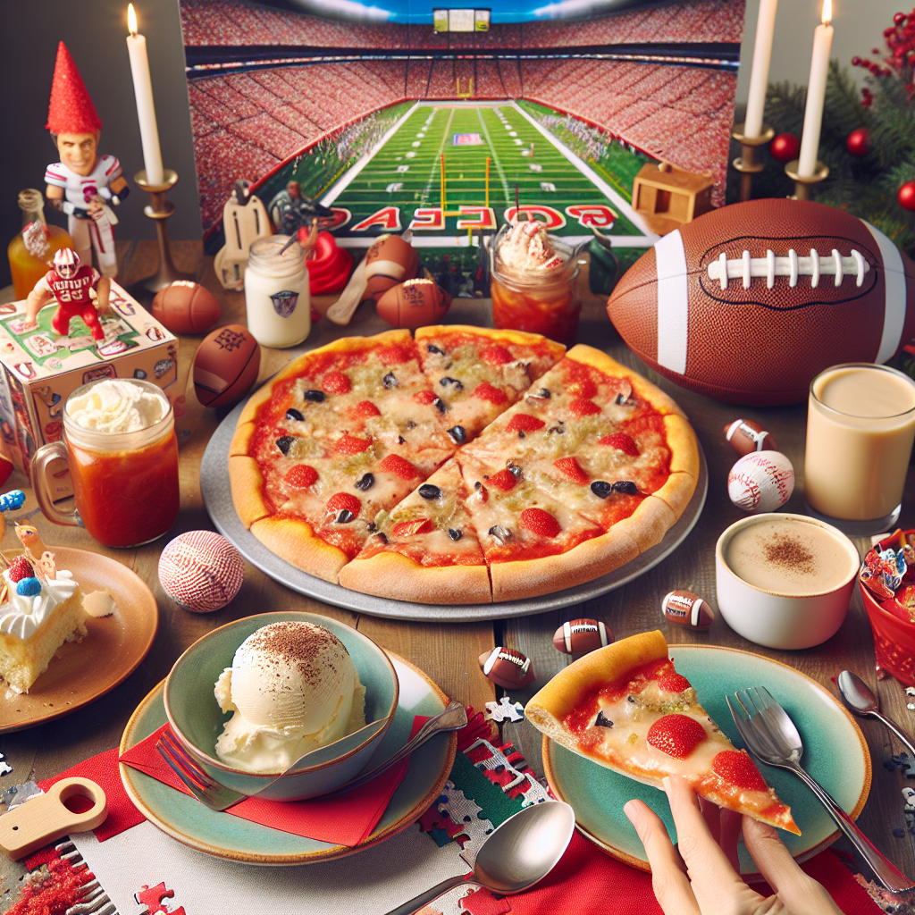 Picture a lively birthday celebration that pays attention to realistic detail. The decorations subtly incorporate the red and white colors associated with a popular football team, with miniature footballs sprinkled throughout the setting. At the center of attention, a homemade Margarita pizza appears incredibly genuine, with a slice already tempting the celebrants. Nearby, a half-finished jigsaw puzzle depicts a renowned football stadium, providing a peaceful pastime amidst the party. Homemade vanilla ice cream, peppered with real vanilla bean, is served next to freshly brewed coffee, blending sweet and bitter tastes in a symphony of flavors. The setting encapsulates the guest of honor's passions with delightful and believable detail.
Generated with these themes: Liverpool, Football , Margarita pizza, Jigsaw, Vanilla ice cream , and Coffee.
Made with ❤️ by AI.