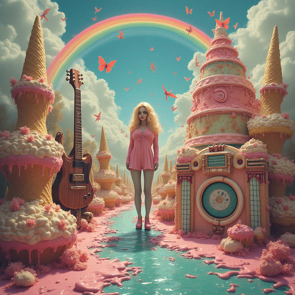Madonna, Twin Peaks, Rock Music, Cakes, Ice cream, and Birthday Card