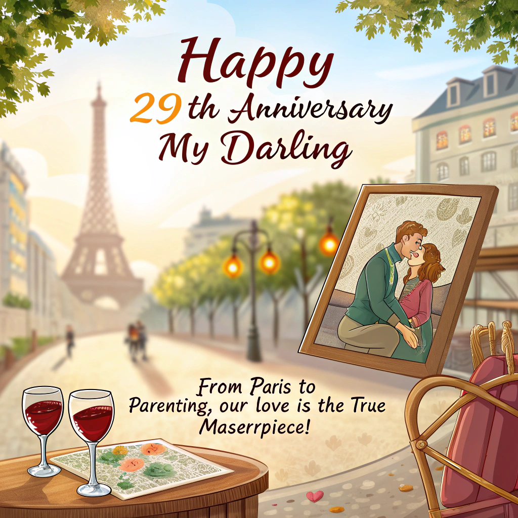 Poetry, travel, art, their husband jakes, music, their children, and Anniversary Card