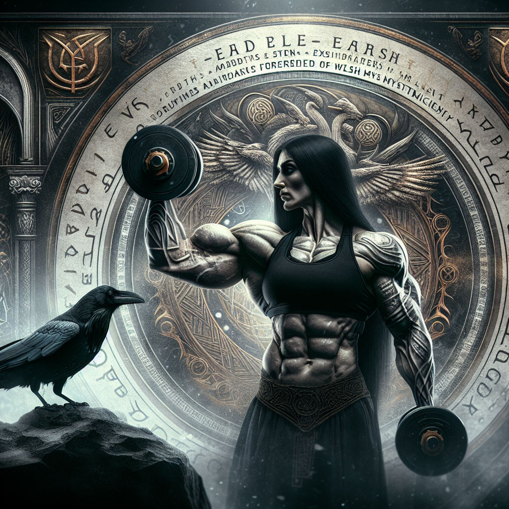 Create an image of a strong and muscular Middle-Eastern Viking woman celebrating her achievements. Her formidable stature, the well-defined curves of her muscles, reveal a story of resilience and endless training, a testament to her dedication forged in the gym's battlefield. Her strong, intimidating presence serves as an inspiring symbol for fitness. Above her, a crow observes the scene, an emblem of Welsh mysticism, introducing a layer of enchantment. This image is a tribute to her victories, paying respect to the resilient warrior and the empowering woman she embodies.
Generated with these themes: Female viking, Warrior, Fitness, Muscles, Viking, Female , Woman, Gym, Crow , and Welsh .
Made with ❤️ by AI.