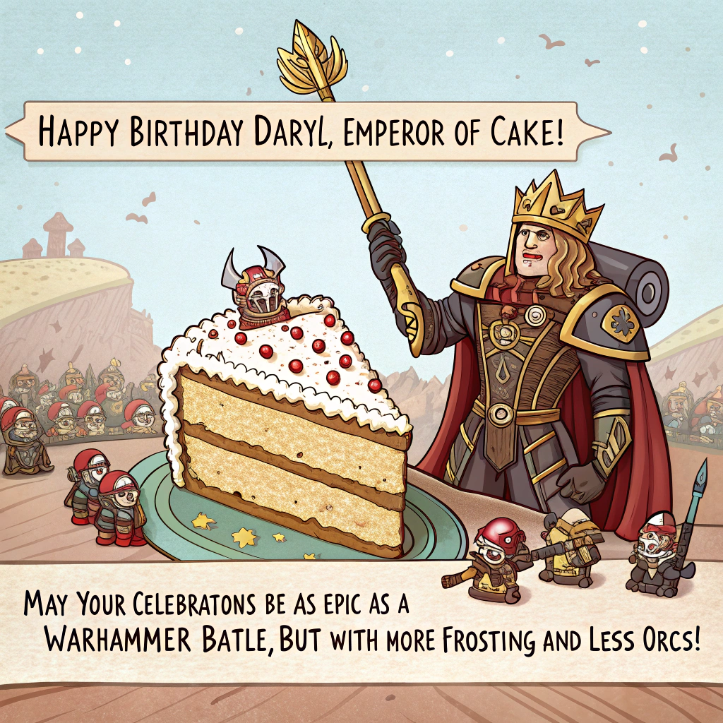 Warhammer , and Birthday Card