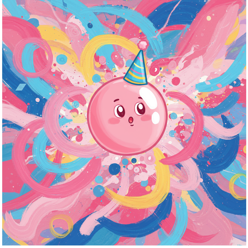 Bubblegum, and Birthday Card