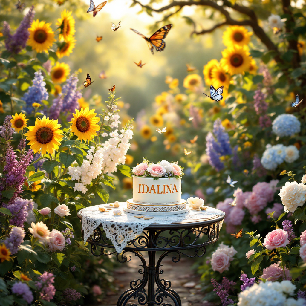Flowers Birthday Card