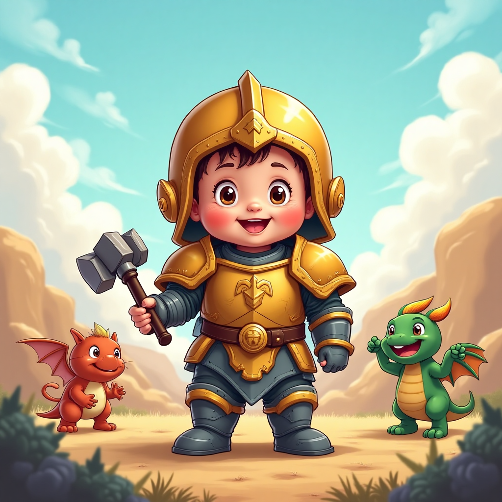 Warhammer, and New-baby Card