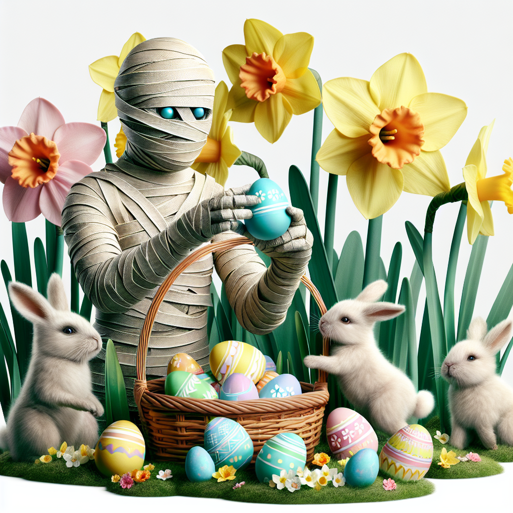 Mummy Easter Card