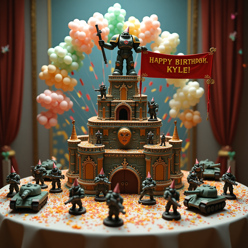 Warhammer 40k Birthday Card