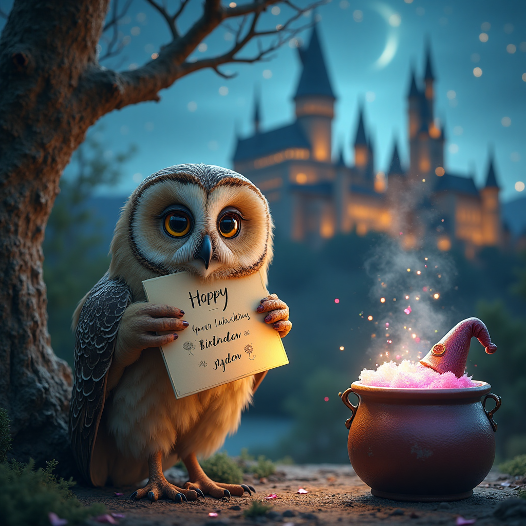 Harry potter, and Birthday Card