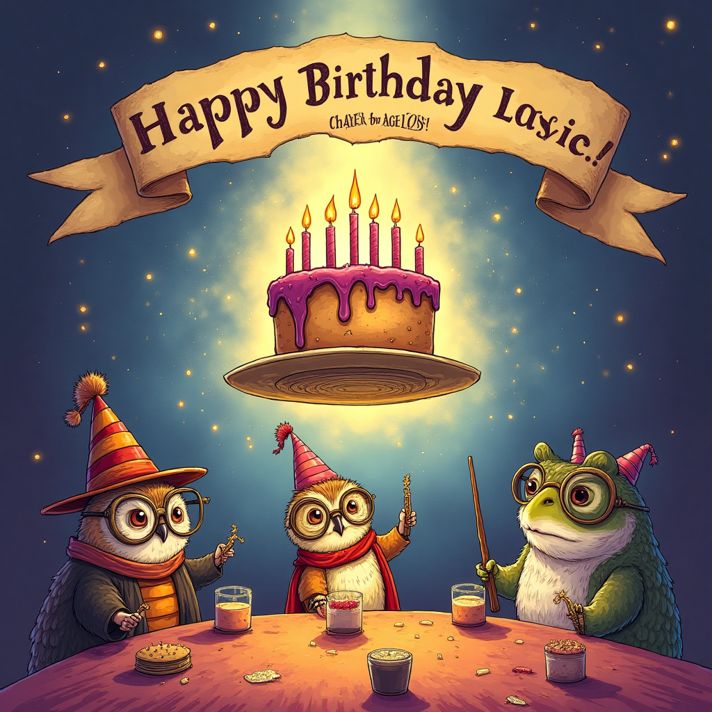 Harry potter, and Birthday Card