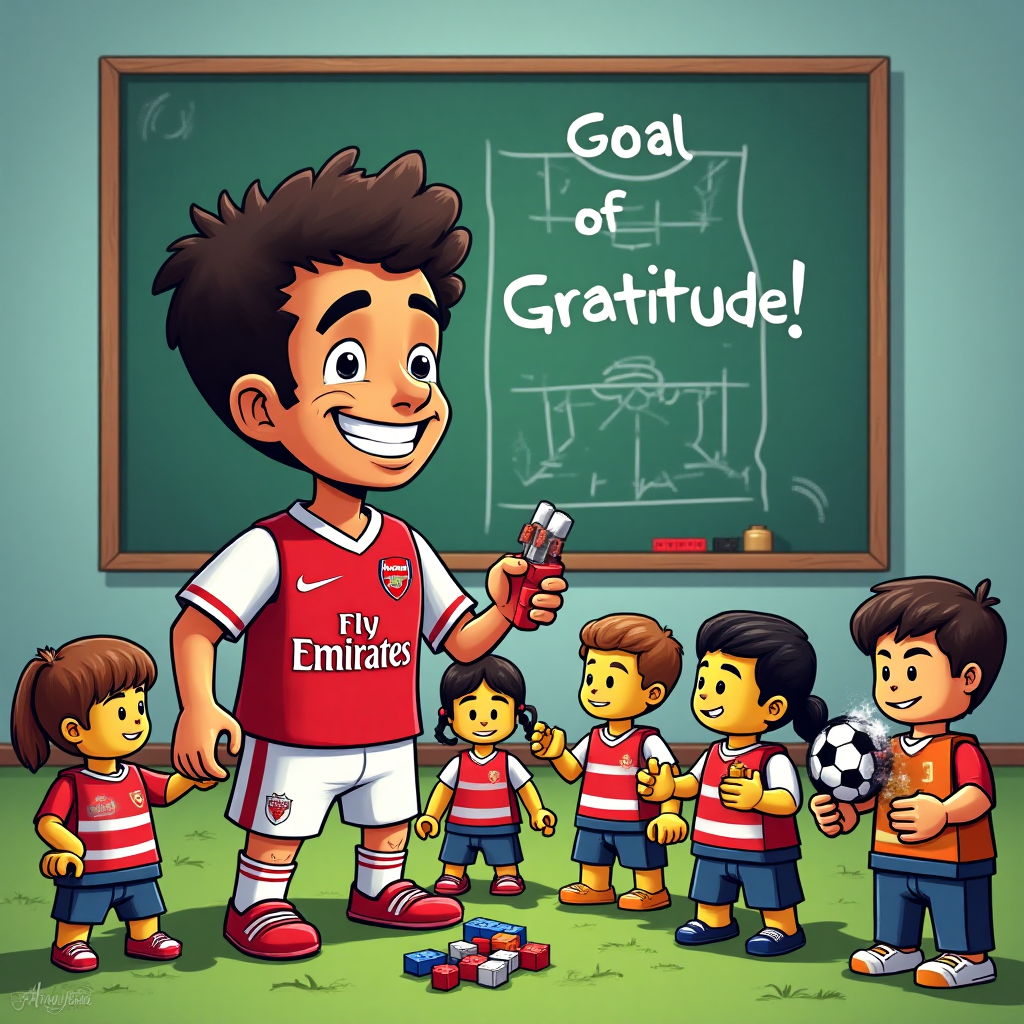 Arsenal, Lego, Teaching, and Thank-you Card