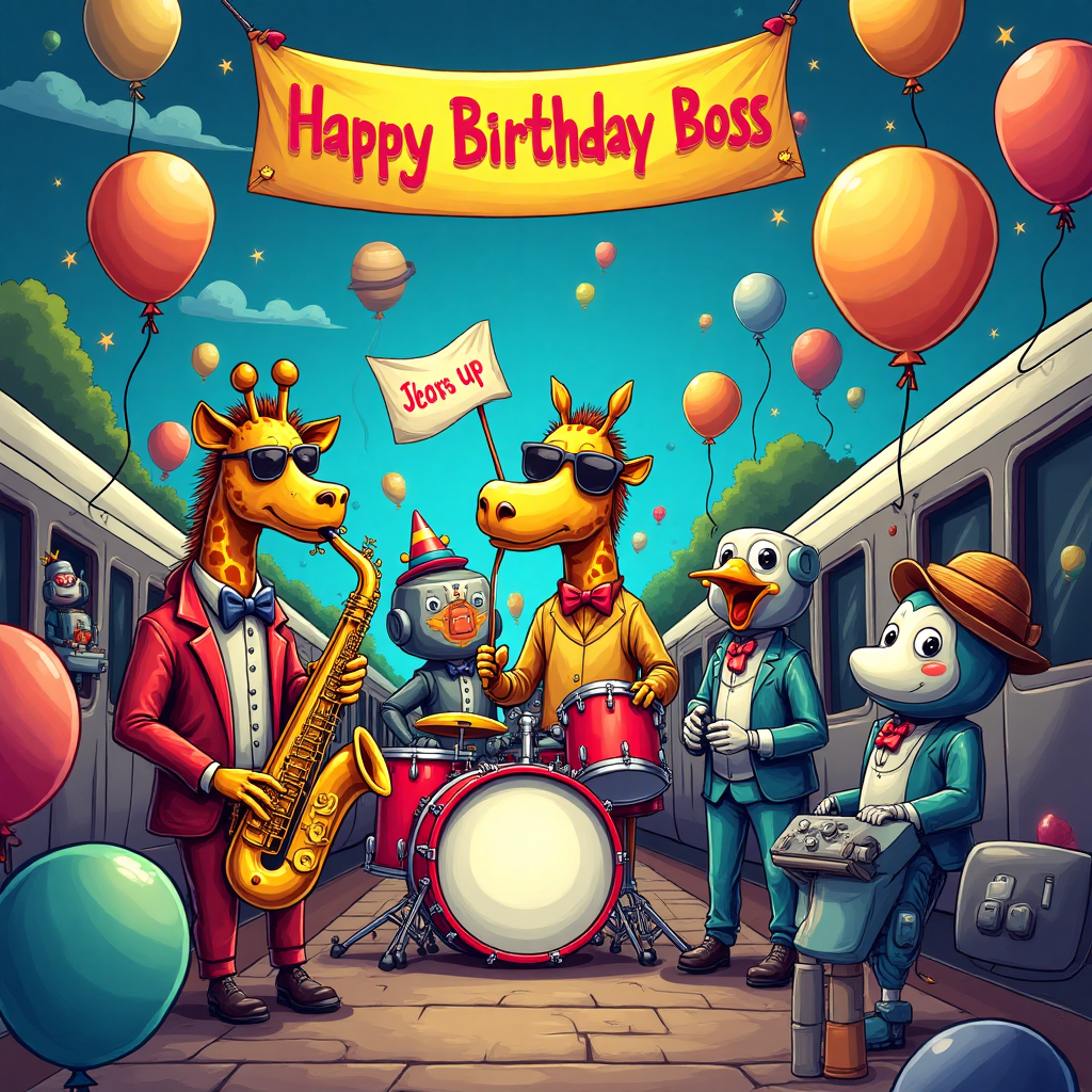 Technology, family, travelling, jazz, and Birthday Card