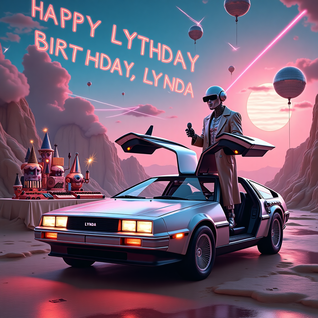 Gary numan Birthday Card